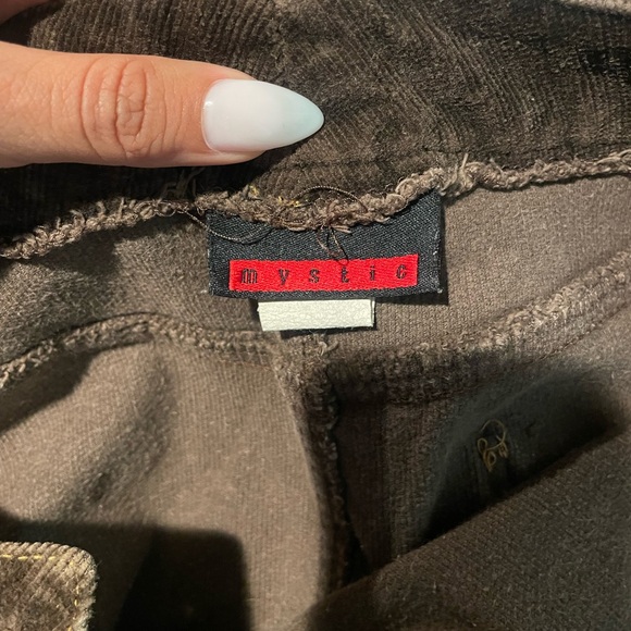 Y2K Brown Corduroy Skirt 𖤓